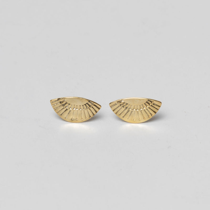 Tara Lofhelm - Radiance Stud Earrings in Gold