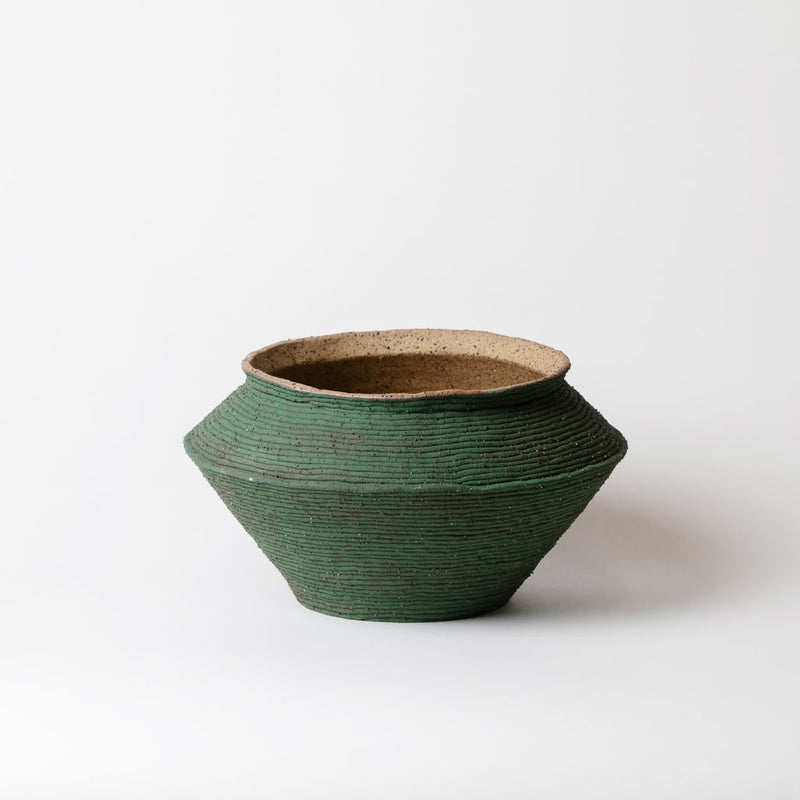 Mali Taylor — Medium Orbit Vase in Green