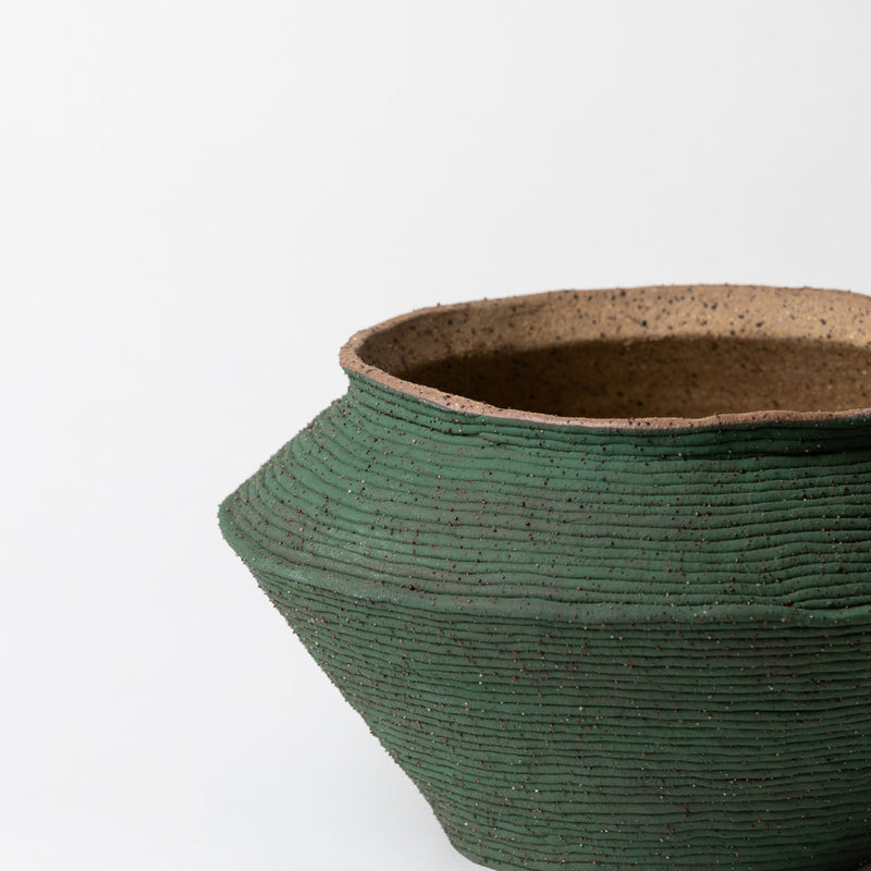Mali Taylor — Medium Orbit Vase in Green
