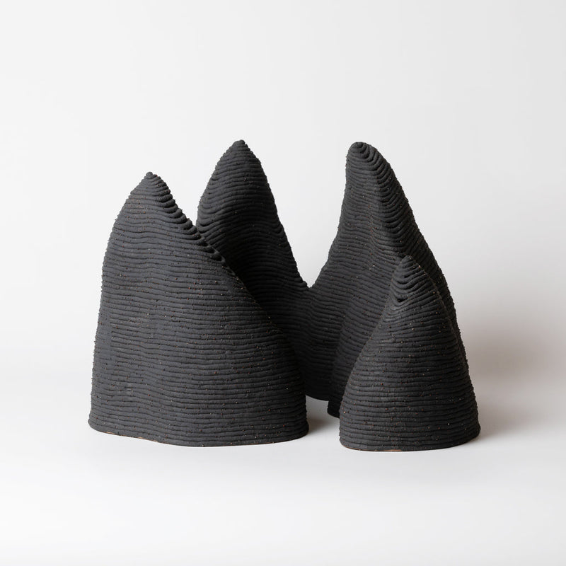 Mali Taylor — 'Mountain Top', 2022 Sculpture in Black