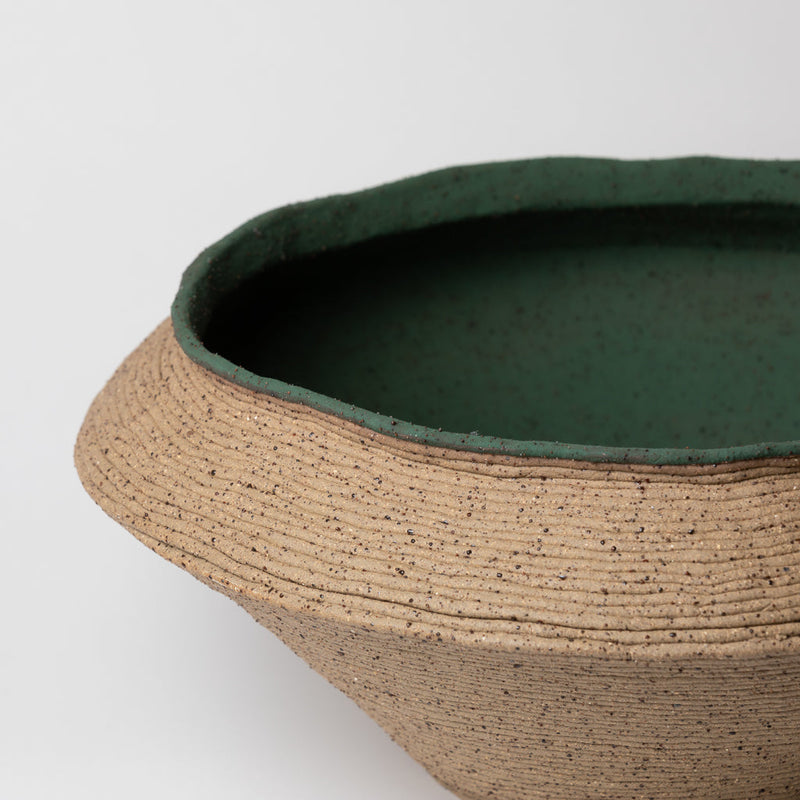 Mali Taylor — Large Orbit Vase in Green