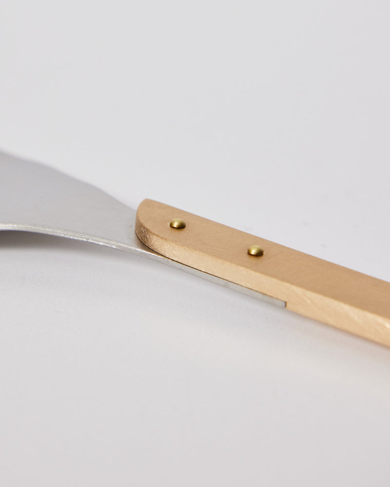 Ferro Forma — Server in Brass and Stainless Steel
