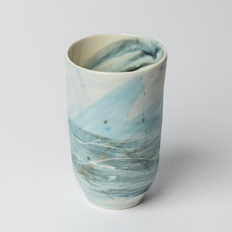 Wendy Jagger —  'Coast Scape' Vase