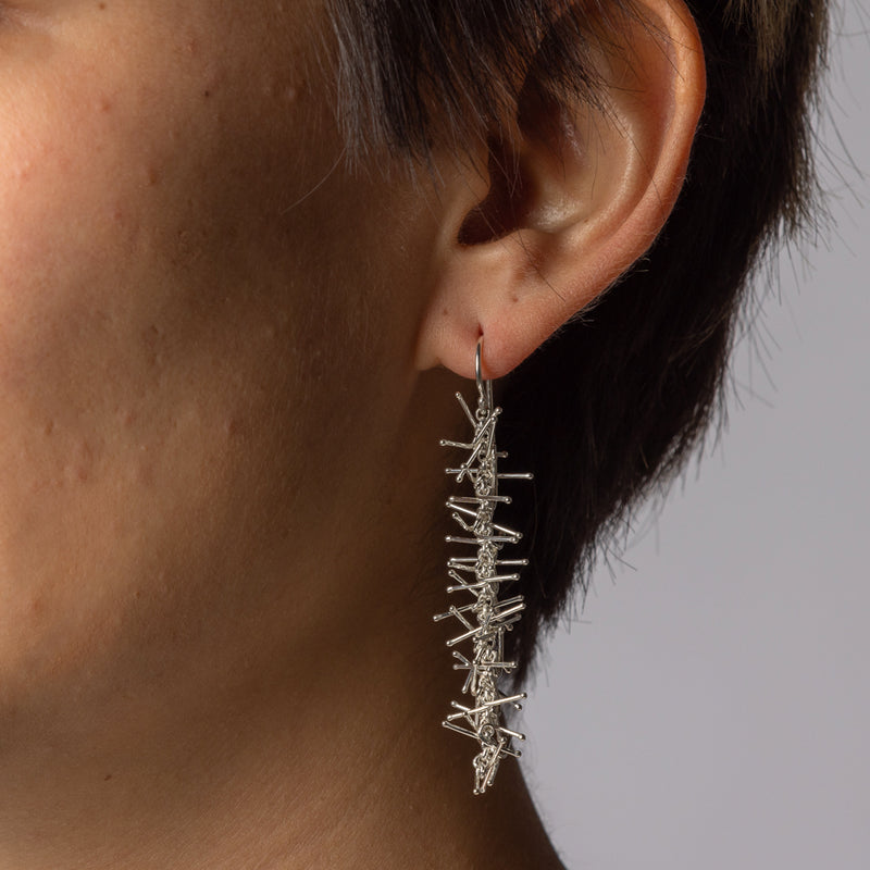 Felicity Jane Large — Tinsel Earrings Long