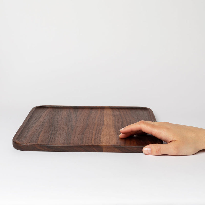 Lex Stobie — Fair and Square Tray in American Walnut