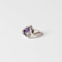 Darius Rust —Caged Rectangular Ruby Ring’
