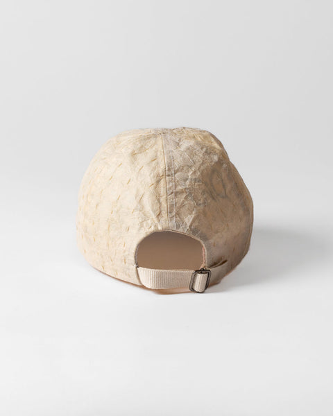 DNJ — Waxed Japanese Paper Cap in Cream | SHOP@Craft