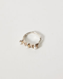 Bobby Corica — 'Puzzuddu' Ring with Freshwater Pearls