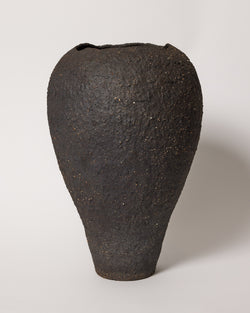 Dianne Mangan — 'Elemental I' Scarva Black Sculptural Vase