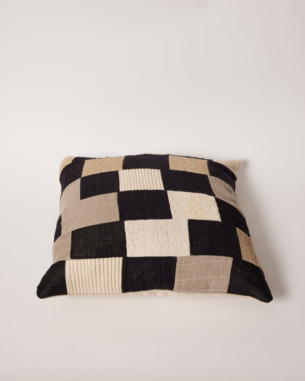 Sundance Studio — Patchwork Checkerboard Cushion