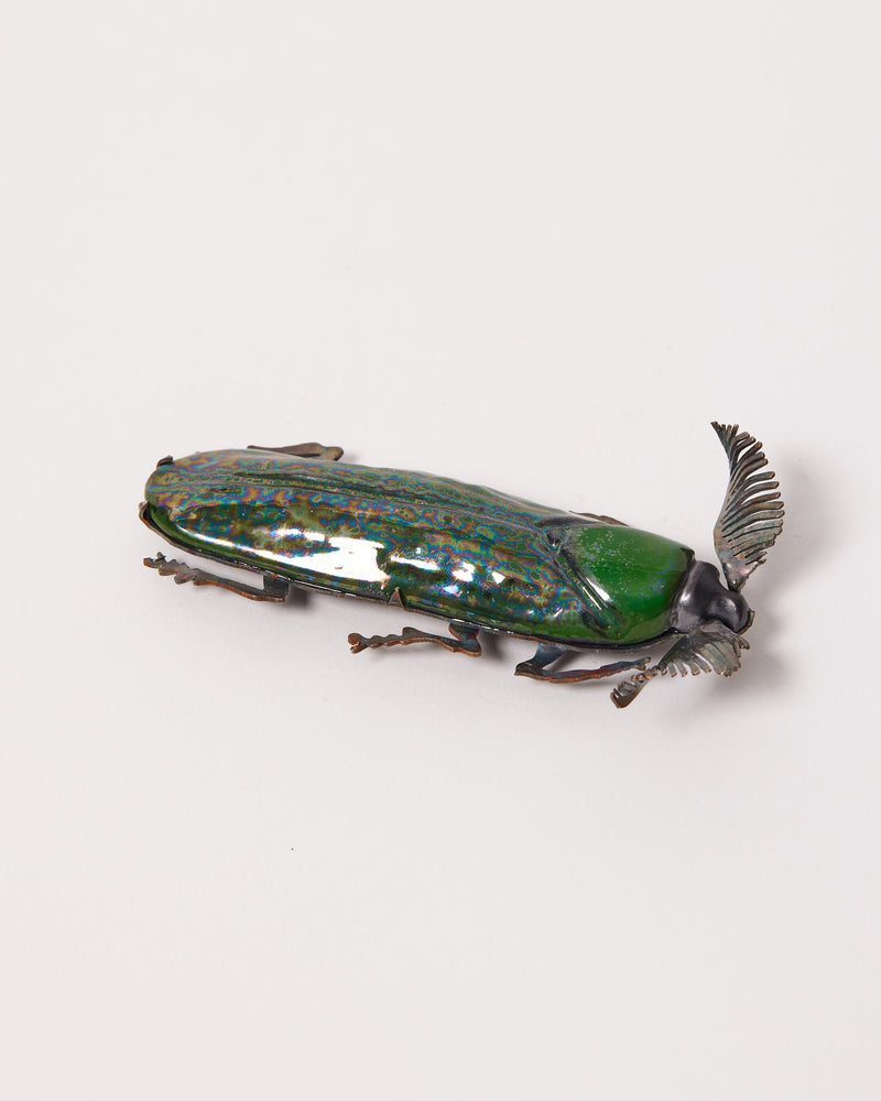 Samantha Dennis —Coleoptera Brooch-III