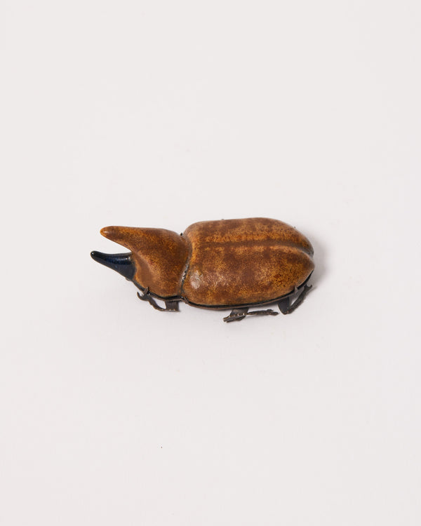 Samantha Dennis —Coleoptera Brooch-V