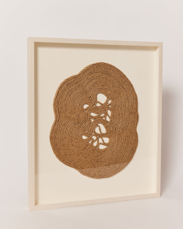 Mali Taylor — 'Untitled II', 2023 Framed Ceramic Sculpture
