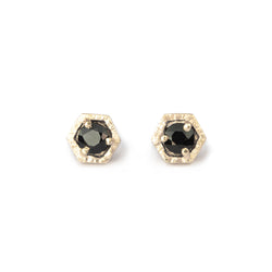 Aurelia Yeomans — 'Crystalline Sapphire Stud' Earrings