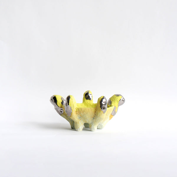 Elizabeth Lewis — Silvered Bendy Bowl
