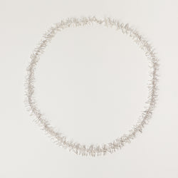 Felicity Jane Large — Silver Tinsel Necklace Long