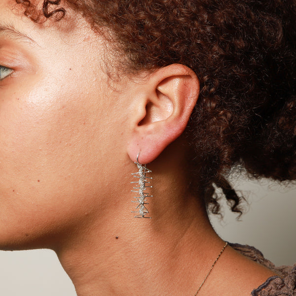 Felicity Jane Large — Tinsel Earrings Short