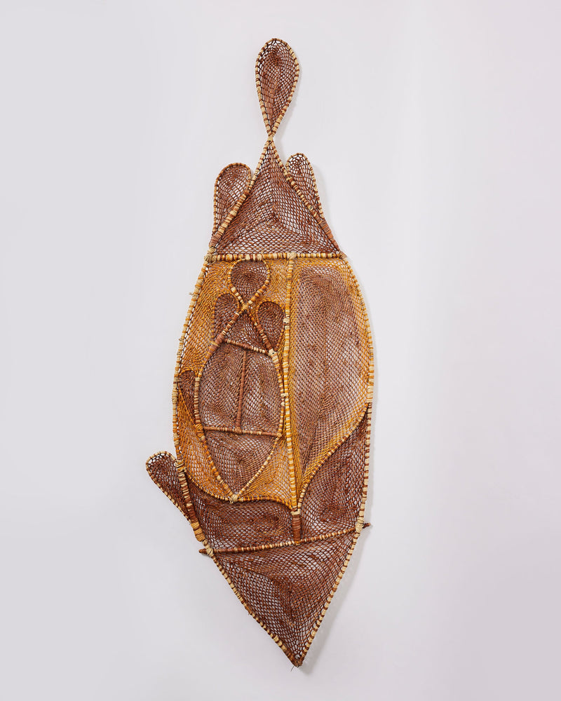 Shirley Wurrkid  – 'Pandanus Weaving, (Barramundi)', 2022