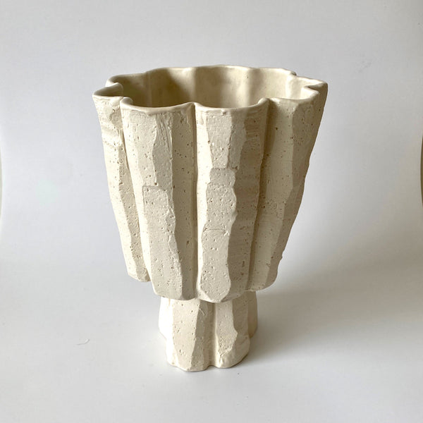Kirsten Perry — Tall Double Scalloped Vessel