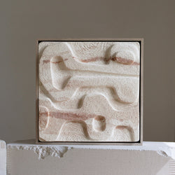 Jan Vogelpoel — 'Evolution Abstract Tile' Sculpture