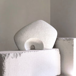 Jan Vogelpoel — 'Limbo' Ceramic Sculpture in White