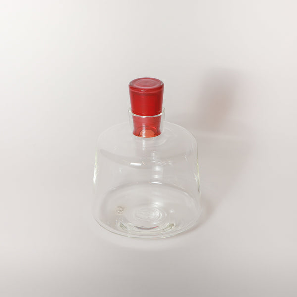Katie-Ann Houghton – Babushka Glass Decanter in Red