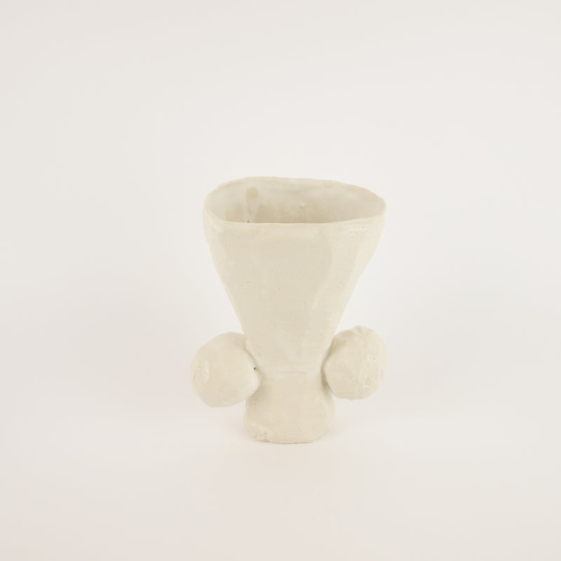 Kirsten Perry —  Angel Vase in White