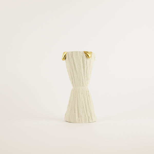 Kirsten Perry —  Double Textured Vase Gold Drip