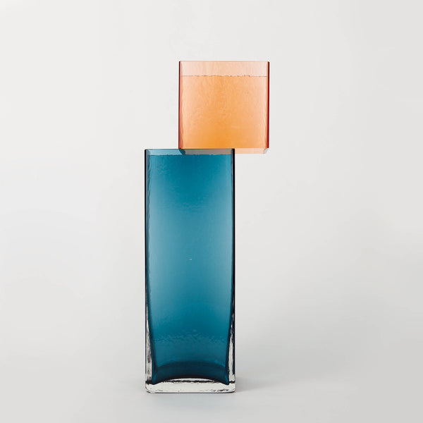 Liam Fleming— Graft Vase in Blue and Orange