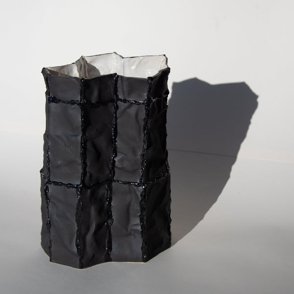 Lucy Tolan — Black Tile Vessel