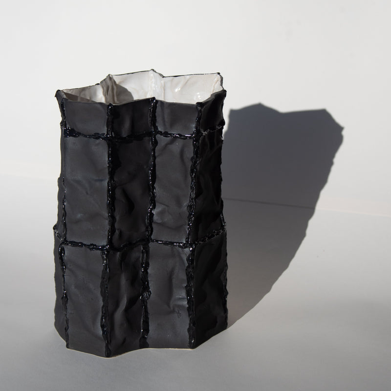 Lucy Tolan — Black Tile Vessel