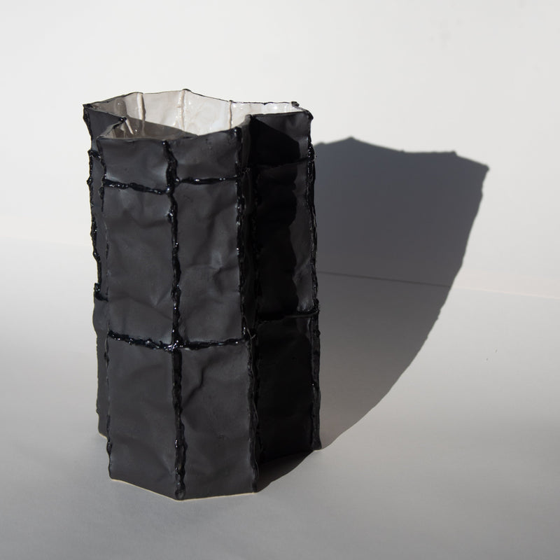 Lucy Tolan — Black Tile Vessel