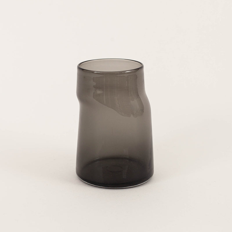 Marcel Hoogstad Hay — Black Glass 'Shift’ Drinking Glass