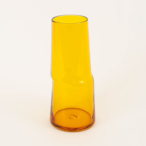 Marcel Hoogstad Hay — Yellow Glass 'Shift' Vase