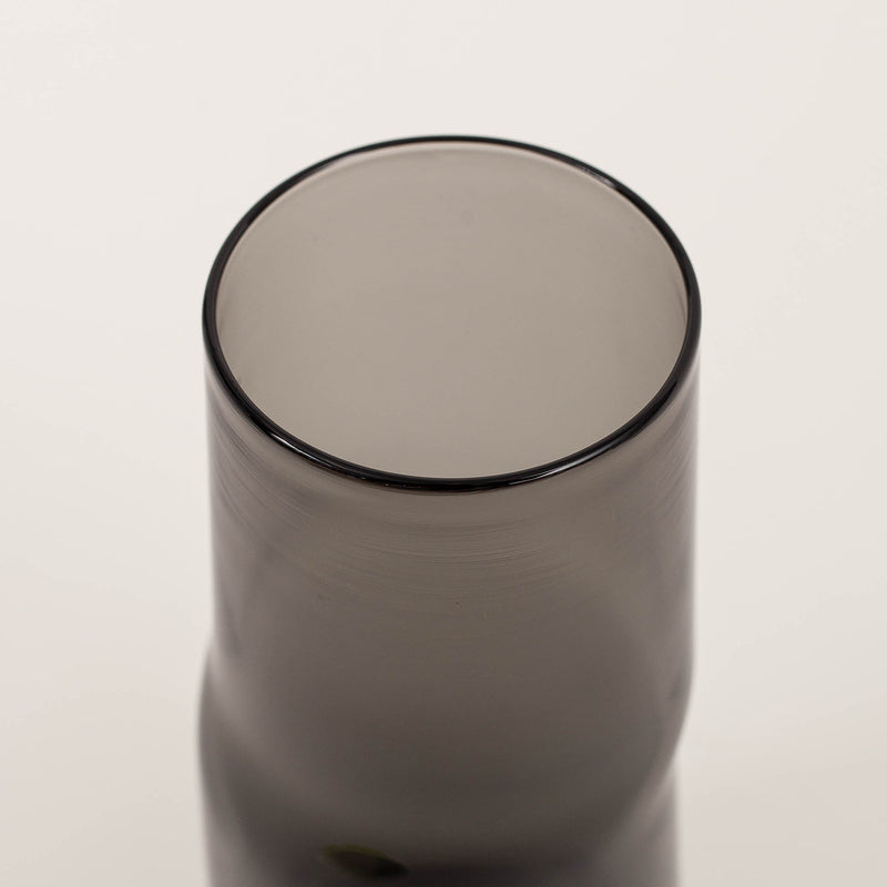 Marcel Hoogstad Hay — Black Glass 'Shift' Vase