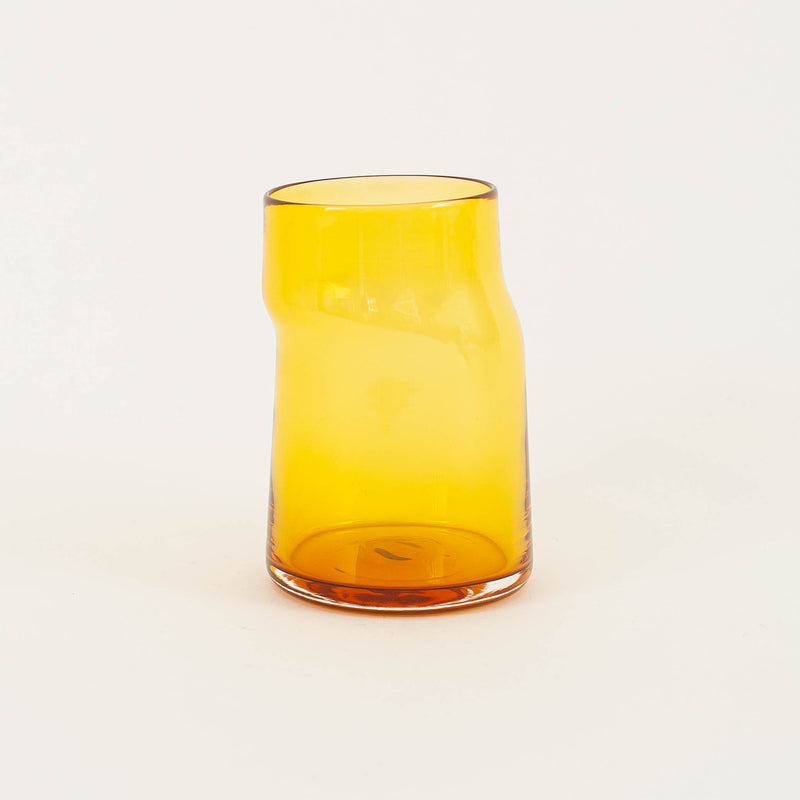 Marcel Hoogstad Hay — Yellow Glass ‘Shift’ Drinking Glass