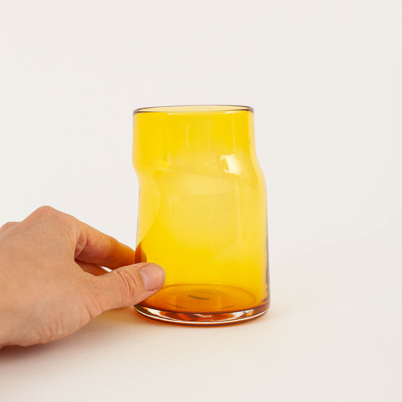 Marcel Hoogstad Hay — Yellow Glass ‘Shift’ Drinking Glass