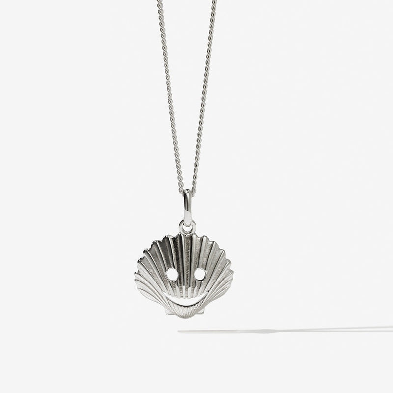 Buy Seashell Necklace, Minimalist Beach Jewelry, Sterling Silver Necklace,  Mothers Day Gift Online in India - Etsy