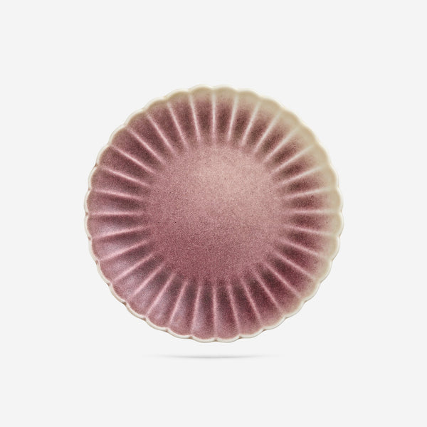 House Editions – Petal Plate (Size Tea) in Ox Blood