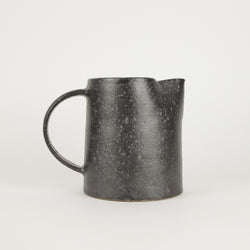 Sharon Alpren — Stoneware Jug in Lunar Black