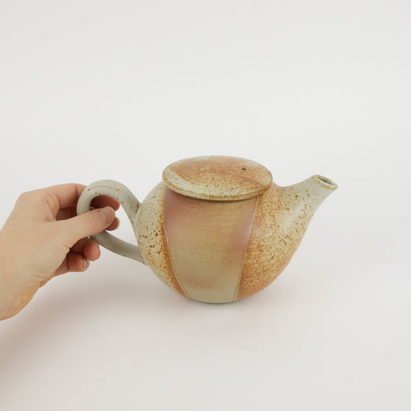 Sandra Bowkett — Shino Glaze Teapot