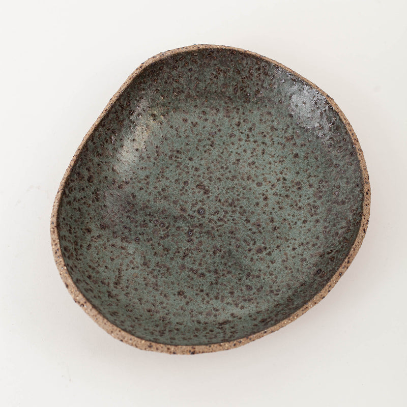 Tracy Muirhead — Medium Stackable Serving Bowl in Green Speckle