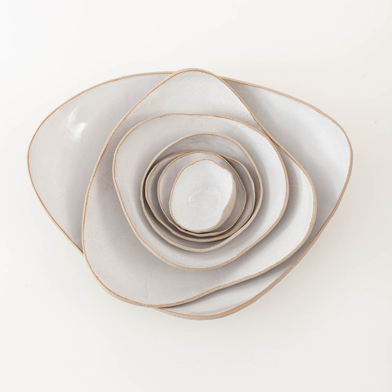 Tracy Muirhead — Large Stackable Serving Dish in White