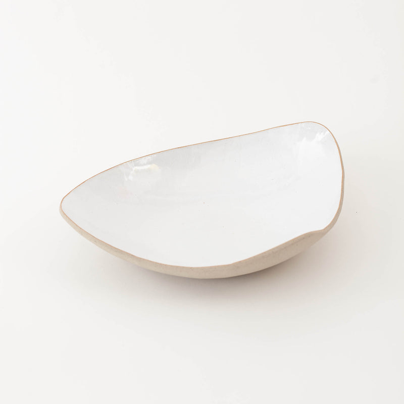 Tracy Muirhead — Large Stackable Serving Bowl in White