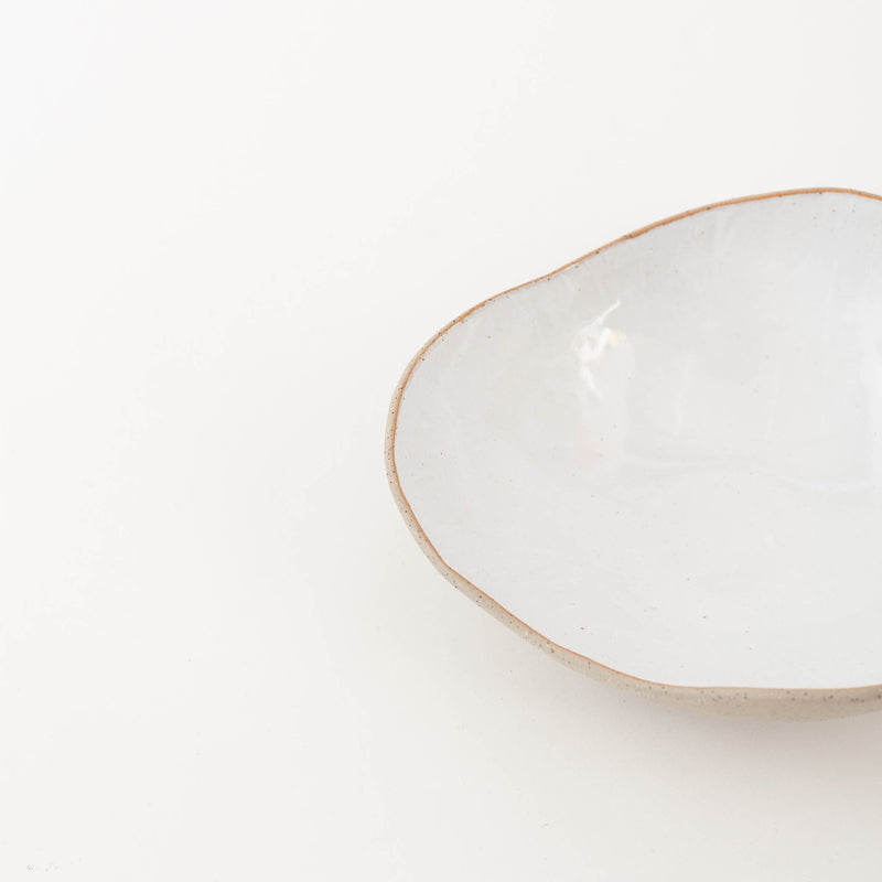 Tracy Muirhead — Medium Stackable Serving Bowl in White