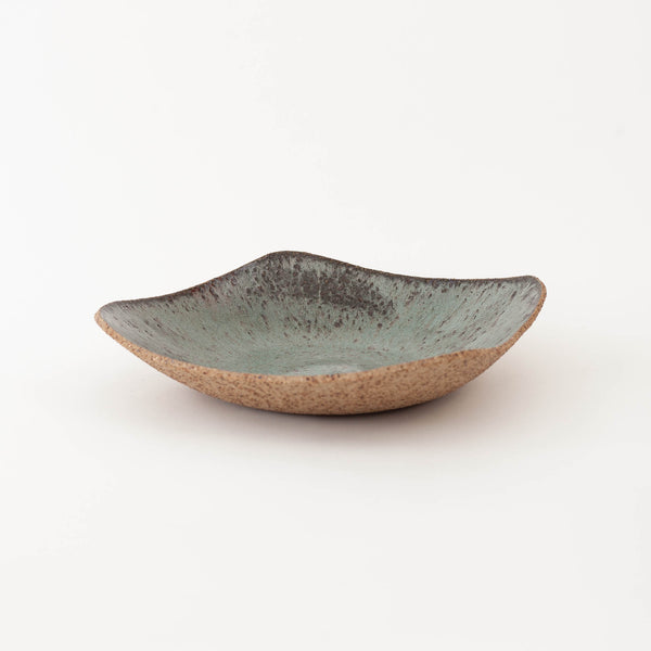 Tracy Muirhead — Extra Large Stackable Serving Dish in Green Speckle