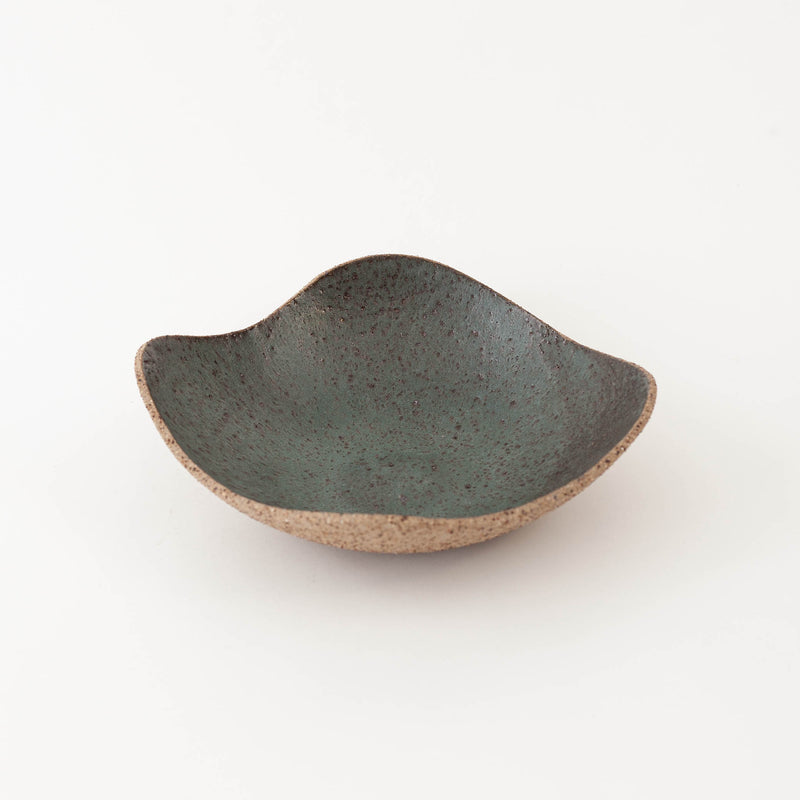 Tracy Muirhead — Large Stackable Serving Dish in Green Speckle