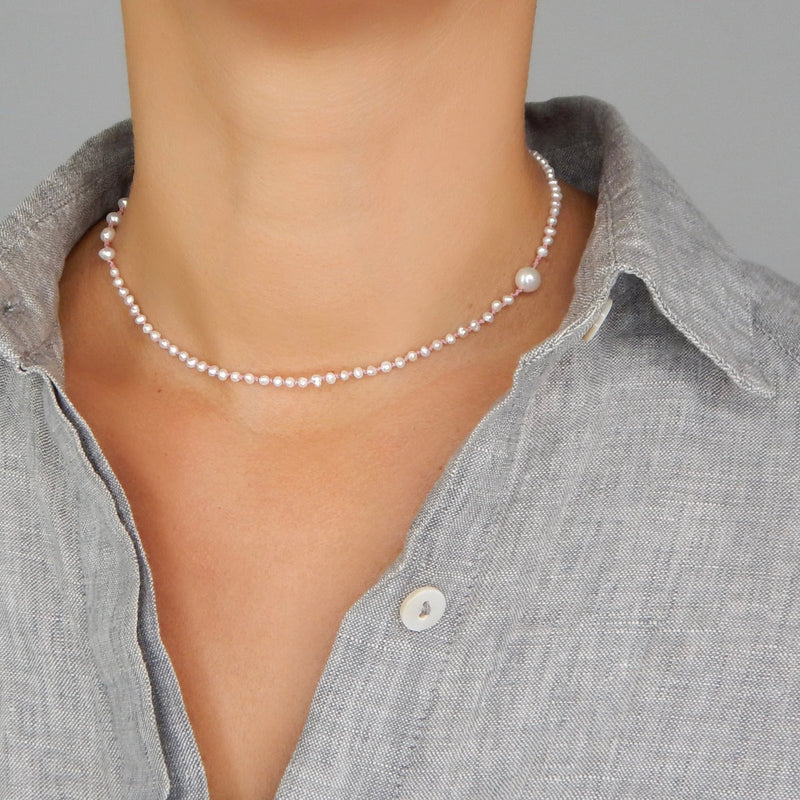 Taë Schmeisser —  'Ceto' Pearl and Gold Necklace