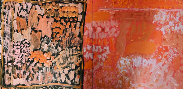 Tiarna Herczeg — Kana/Inside (dyptich) 2022