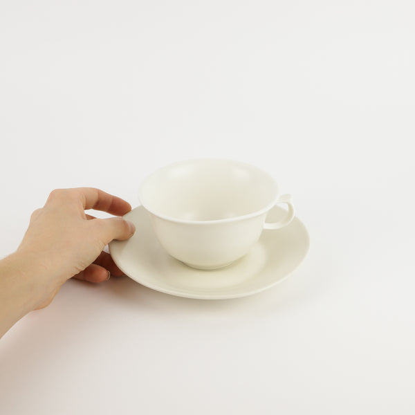 Vanessa Lucas — Flava Teacup and Saucer in White